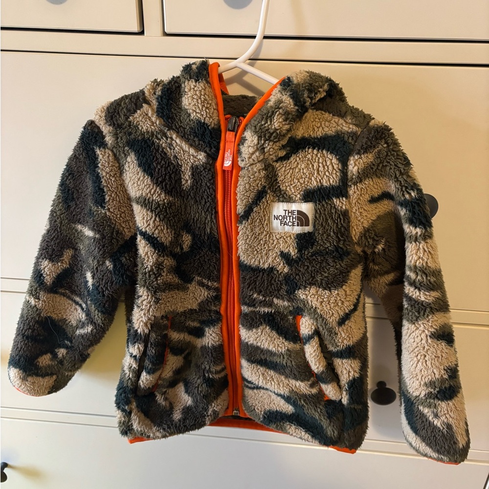 The North Face Camouflage Fleece Jacket, 3T